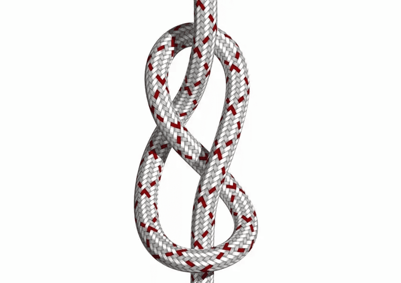 8 字結(圖來自 Knot 3D)