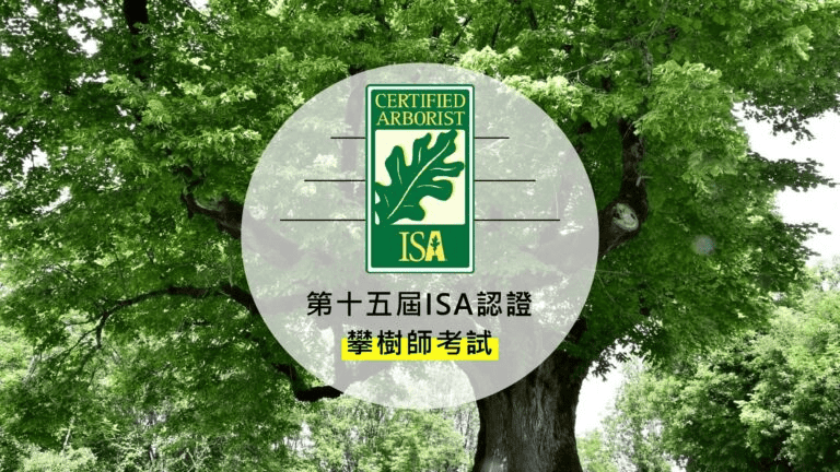 最新一期攀樹師考試將在 2026 年 6 月舉行, 欲報名者可到都市林官網報名申請/圖來自台灣都市林官網