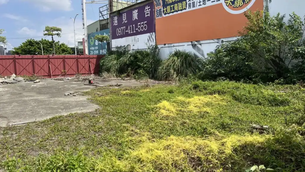 若沒有先想好割下來的雜草如何處理，常常草割完就直接堆積在原地。